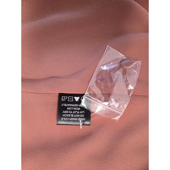 NBD Silky Mauve Wrap Dress - Picture 7 of 9